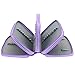 Samaz 72 Slot Pencil Case, Large Capacity Portable Colored Pencil Holder Pen Bag Pouch for Artist Student (Purple)