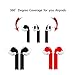 AirPods 10 in 1 Case Cover Protection Accessories for Apple AirPods (Red)thumb 3