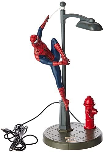 Lámpara de Escritorio Spiderman - Lámpara de Mesa Disney, Regalo para Fans de Marvel Multiverse