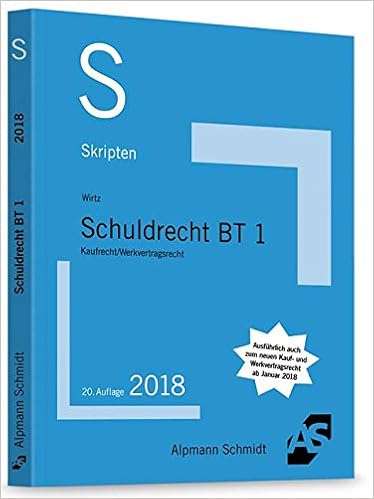 Skript Schuldrecht Bt 1 Kaufrecht Werkvertragsrecht Amazon De Langkamp Geb Wirtz Tobias Bucher