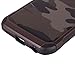 MAXCURY iPhone 6 Case, iPhone 6S Case, Premium Heavy Duty Dual Layer Military Army Camouflage Design Defender Shockproof Rugged Impact Super Protective Case Retail Package - Brown