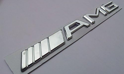 Benz AMG Badge Emblem Decal Trunk Fender Sticker Logo Chrome