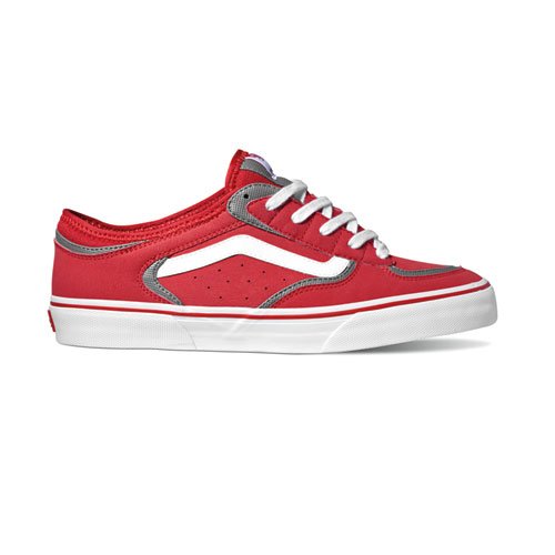vans rowley red