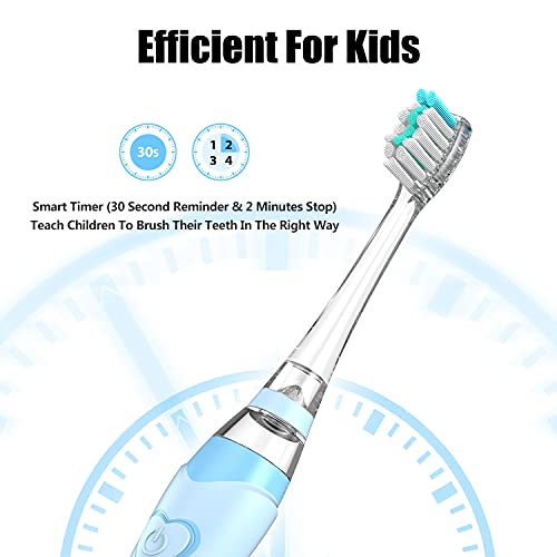 DADATECH Kids Electric Toothbrush Toddler Sonic Battery Powered