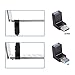 USB 3.0 Adapter Couplers 90 Degree Male to Female,USB Connector Extender Plug Coupler Extender 4PCS (Including Left,Right and Up,Down Angle Adapter)
