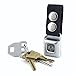Buckle-Down Keychain - Ram Head (no Text) - Black Accessory, -Multi-Colored, One Size