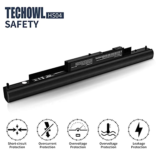 807956001 Replacement Battery For Hp Laptop Battery, TECHOWL HS03 Battery Compatible With HP