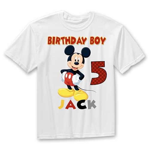 Mickey Mouse birthday shirt, Mickey 