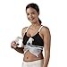 BRAVADO! DESIGNS Women's Maternity Clip and Pump Hands-Free Nursing Bra Accessory, Black, X-Large