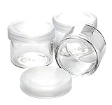 Premium Vials, 24 pcs, Glass Concentrate Jars with silicon Lids - Air Tight Medical Marijuana Cannabis Concentration Deb Jar