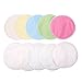 Nursing Pads Reusable, Washable, Stay Dry Nursing Bra Pads(10 Pack) with Eco Friendly Laundry & Travel Bag
