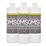 3 Bottles of 16 oz Low Odor DMSO 99.995% Pure Pharma Grade, BPA FREE