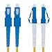 BEYONDTECH LC to SC Fiber Patch Cable Single Mode Duplex - 3m (9.84ft) - 9/125um, Compatible with OS1 - OS2, LSZH PureOptics Cable Series