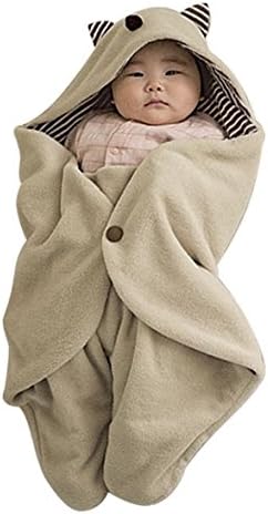 Cute Comfortable Children Baby Sleeping Bag Infant Blankets Quilt Toddler Sleeping Sack Baby Swaddling Wrap Hat