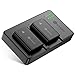 NP-FW50 Utaxo Camera Batteries Charger Set for Sony A6000, A6400, a7sii, a7, Alpha, A6500，A6300 A7, A7II, A7RII, A7SII, A7S, A7R, A55, A5100, RX10 Accessories (2-Pack, Micro USB Port, 1100mAH)
