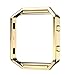 For Fitbit Blaze, TOOPOOT Stainless Steel Replace Metal Frame For Fitbit Blaze Smart Watch (gold)