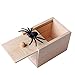 Feeke Spider Prank Scare Box，Handmade Fun Practical Joke Boxes for Halloween Party Favors and Decoration