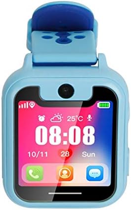 GuGio Children Watch Smart Watch LBS Kid SmartWatche Baby Watch for Kids SOS Call Locator Finder Locator Tracker Anti Lost Monitor -Blue