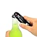 AmaziPro8 iPhone Charge Sync Cable + Bottle Opener + Key Chain, Best lightning key ring, keychain charger great gifts for iphone users, bottle opener keychain (Black)