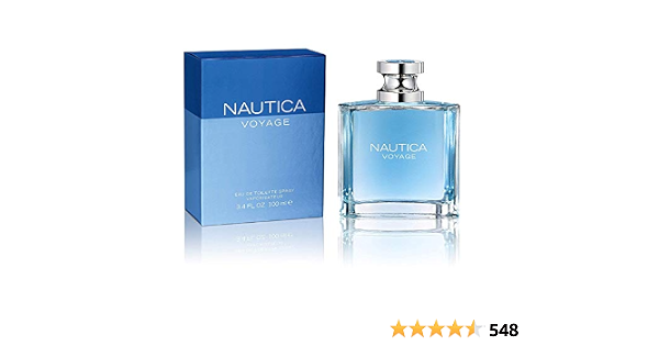 Nautica Voyage for Men Eau De Toilette Spray, 3.4 onzas : Belleza y Cuidado  Personal - Amazon.com