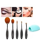 Makeup Brush, Toraway 5PC/Set Professional Eyebrow Brush Foundation Eyeliner Makeup Brushes Toothbrush