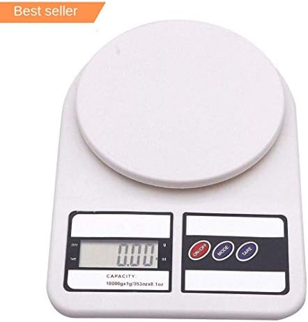 Navprayas Zoho Digital Electronic Kitchen Weighing Scale (White, 10 kg)