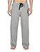 Noble Mount Mens Premium Knit Lounge/Sleep Pants - Heather Grey - X-Large