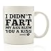 Got Me Tipsy I Didn't Fa-t, My A- Blew You A Kiss Funny Coffee Mug 11 oz - Christmas Gift For Men - Office Cup and Birthday Gag Present Idea For Dad, Brother, Husband, Boyfriend, Male Coworkers, Him…