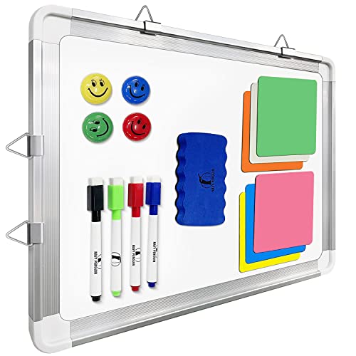 Mua Whiteboard Set White Board 15 x 12" with 1 Dry Erase Eraser, 4