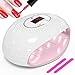 MiroPure UV LED Nail Lamp Nail Dryer Light, 54W Professional Nail Curing Lamp Nail Light for Gel Polish with 30s/60s/99s Timer, Gel Nail Machine with Auto Sensor LCD Screen with Anti-UV Gloves Offered