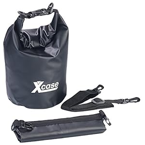Xcase Overboard Beutel: 3er-Set wasserdichte Packsäcke aus LKW-Plane, 5/10/20 Liter, schwarz (Taschen wasserfest, Waterbag, Unterwasserlicht) 3 Schnorchelmasken 41y6LYppAXL. SS300 Wasserdicht, staubdicht und schwimmfähig • Extrem robust: kratz- und rissfestes Material • Not-Kopfkissen-Funktion • Verstellbarer Schulterriemen • Auch als Wasserbehälter verwendbar
Extrem strapazierfähige Industrie-Plane (500D Tarpaulin) • Als Eimer nutzbar, z.B. für Outdoor-Duschwasser (nicht für Trinkwasser geeignet) • Verstellbarer Schultergurt
Staub- und wasserdicht sowie schwimmfähig • Auch sehr praktisch als Not-Kopfkissen • Farbe: schwarz