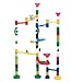 Marbulous Transparent In The Dark Marble Run - 105 Piece Set - 90 Building Pieces + 7 Standard Marbles + 8 Glow Marbles by Edushape