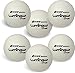 Champion Sports Premium Rhino Skin Dodgeballs with Mesh Storage Bag, Set of 6 - Glow in the Dark Playground Balls for Outdoor Games and Gym Class - Low Bounce Dodgeballs