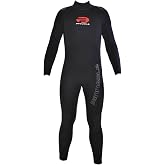 7mm Men's Pinnacle Cruiser Wetsuit - Black / 2XLS