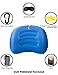 Inflatable Camping Pillow Set – Sleeping Face Mask Included – Compact Backpacking Pillow Ultralight for Travel and Hiking | by Free-Time Co.
