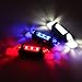 Outair USB Rechargeable Bike Light Front and Rear Bicycle Light Set Scooter Light 5 SMD LEDs 4 Modes Head Back Cycling Flashing Safety Warning Lamp (White&Red&Blue)