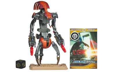 STAR WARS MOVIE HEROES DESTROYER DROID FIGURE ACTION TOY NEW