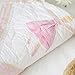 Brandream Kids Comforter Set Full Queen Size Girls Pink Ballet Bedding Quilt Set Luxury Handmade Quilts
