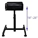 LCL Beauty Portable Black Adjustable All Purpose Leg Rest Stand Tattoo Studio Equipment