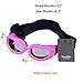 New Version CocoPet Adorable Dog Goggles Pet Sunglasses Eye Wear UV Protection Waterproof Sunglasses for Puppy Dogs Small Medium XS Pink