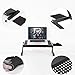 Laptop Table Stand,Portable Laptop Stand for Desk & Bed – Adjustable Riser Lap Tray Stand-Up Computer Lapdesks with Mouse Pad Side Compatible MacBook,Notebook & Tablets for Size up to 17″ (48cm)thumb 4