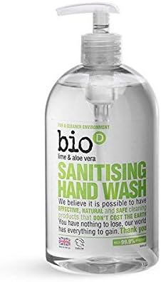 Bio-d Anti Bacterial Hand Wash Lime & Aloe Vera Pack of 3 x 500ml