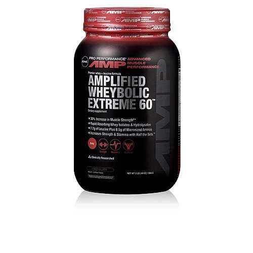 GNC Pro Performance AMP Amplified Wheybolic Extreme 60 Chocolate - 3 Pounds image