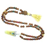 Navgraha Prayer Chakra Mala with Pendent Nine Planets Necklace