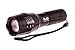 High Powered Tactical LED Flashlight S&O Lights E17 Cree XM-LT6 Zoomable Water Resistant Powerful Handheld Flashlight with Adjustable Focus 5 Modes in Solid Box with Wrist Strap