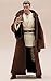 FIGLot 1/12 scale brown Jedi Fabric Robe for SH Figuarts Hasbro Star Wars black series 6 inch figures (Figure NOT included)