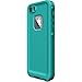 LifeProof FR SERIES Waterproof Case for iPhone 5/5s/SE - Retail Packaging - TEAL (DARK TEAL/TEAL)