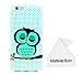 iPhone 6 Case,Owl Dots TPU Gel Silicone Soft Case Cover Skin For Apple iPhone 6 4.7 inch With a Free Cleaning Cloth As a Gift by Tory