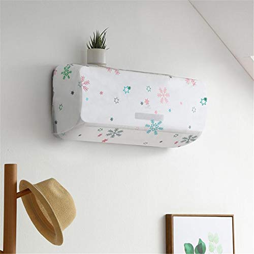 jiumoji Hanging Air Conditioner Cover Bedroom Dustproof Air Conditioner Elastic Band Tightening Cover (-A, 86x20x31cm)