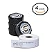 OfficeSmartLabels 1-1/8 x 3-1/2 inch Address Labels, Compatible with 30252 Labels (4 Rolls / 350 Labels Per Roll)